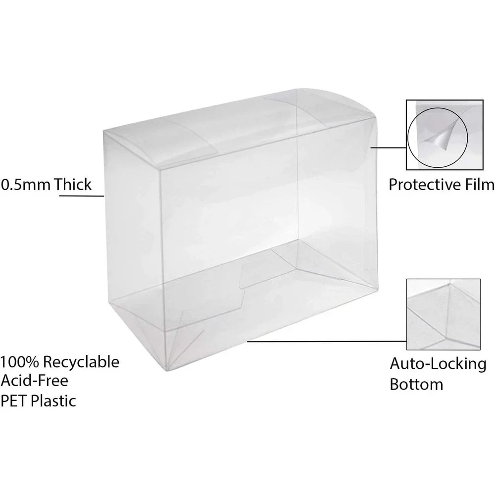 ClearGuard Pro Pokemon ETB‎ Protector UV Scratch PET Display 2-Pack
